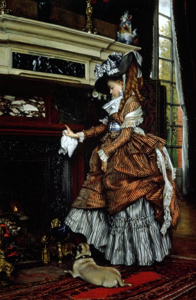 La Chimenea de James Jacques Joseph Tissot
