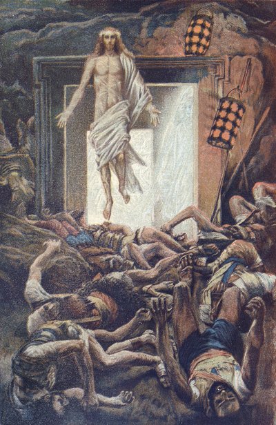 La Resurrección - de "La vida de nuestro Señor Jesucristo" - 1899 por James Tissot de James Jacques Joseph Tissot