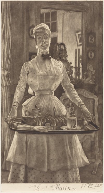 La mañana de James Jacques Joseph Tissot