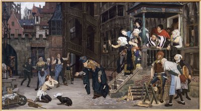 El regreso del hijo pródigo, 1862 (óleo sobre lienzo) de James Jacques Joseph Tissot