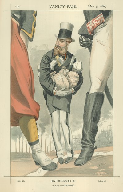 Leopoldo II, Rey de los Belgas de James Jacques Joseph Tissot