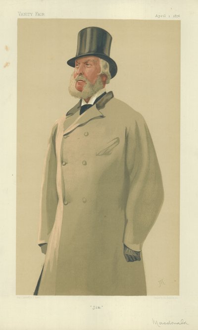 Mayor General el Honorable James Macdonald de James Jacques Joseph Tissot