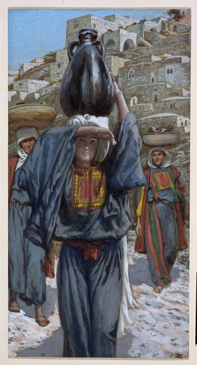 Marta, ilustración de La Vida de Cristo, c.1886-94 de James Jacques Joseph Tissot
