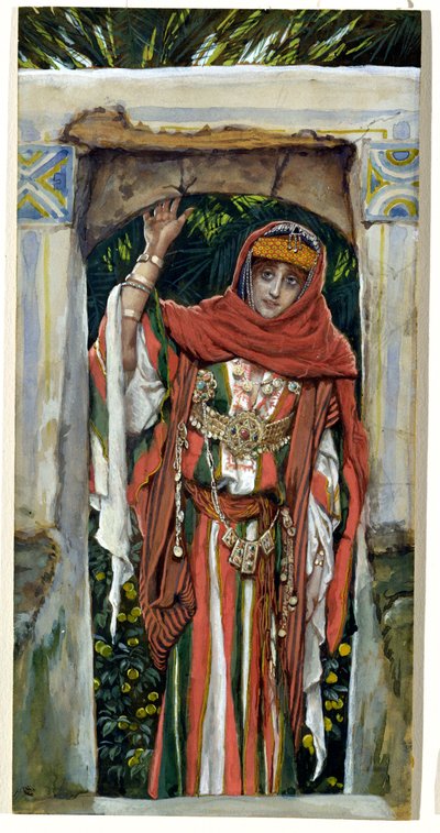 María Magdalena antes de su Conversión, ilustración para La Vida de Cristo, c.1886-96 de James Jacques Joseph Tissot