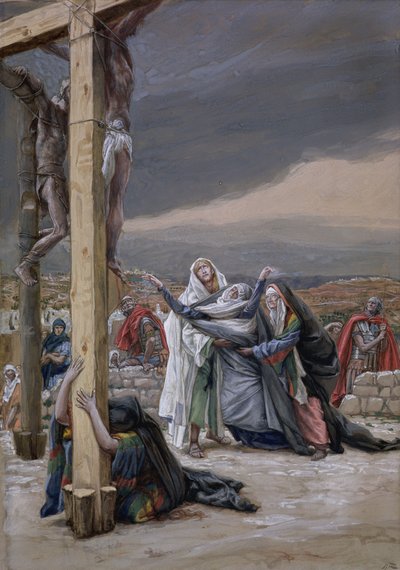 Mater Dolorosa, ilustración de La Vida de Cristo, c.1884-96 de James Jacques Joseph Tissot