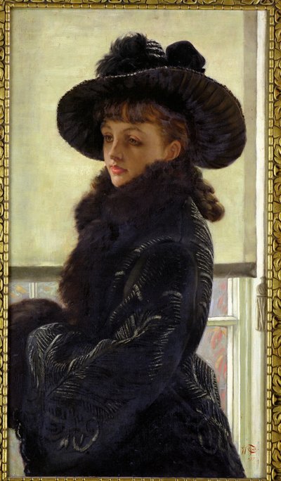 Mavourneen, Retrato de Kathleen Newton, 1877 de James Jacques Joseph Tissot
