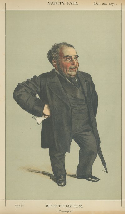 Mr John Pender de James Jacques Joseph Tissot