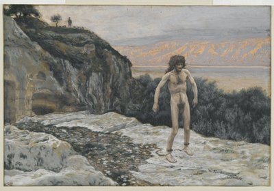 Mi nombre es Legión, ilustración de La vida de nuestro Señor Jesucristo de James Jacques Joseph Tissot
