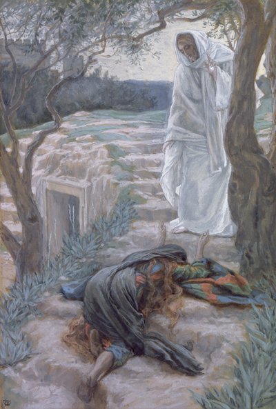 Noli Me Tangere, ilustración de La vida de Cristo de James Jacques Joseph Tissot