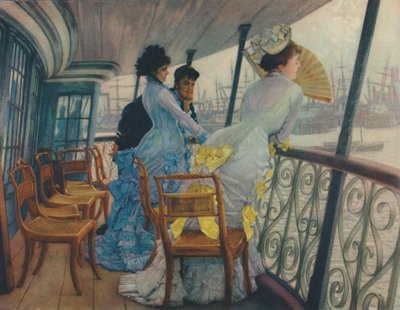 A bordo del H.M.S. Calcutta de James Jacques Joseph Tissot