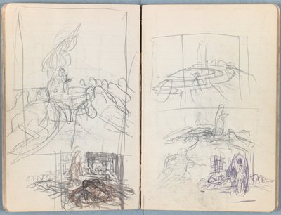 Páginas de un álbum de bocetos para La vida de Nuestro Señor Jesucristo, finales de 1880 de James Jacques Joseph Tissot