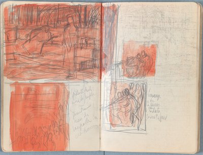 Páginas de un álbum de bocetos para La vida de nuestro Señor Jesucristo de James Jacques Joseph Tissot