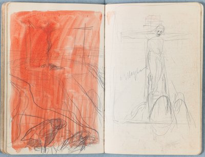 Páginas de un álbum de bocetos para La vida de Nuestro Señor Jesucristo, finales de 1880s de James Jacques Joseph Tissot