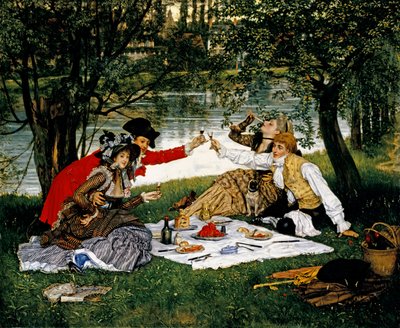 Partie Carree, 1870 de James Jacques Joseph Tissot