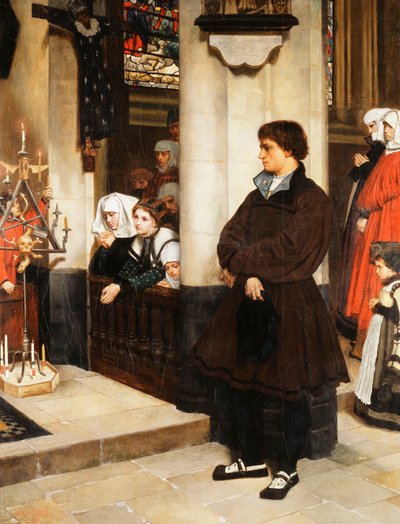 Durante el oficio de James Jacques Joseph Tissot