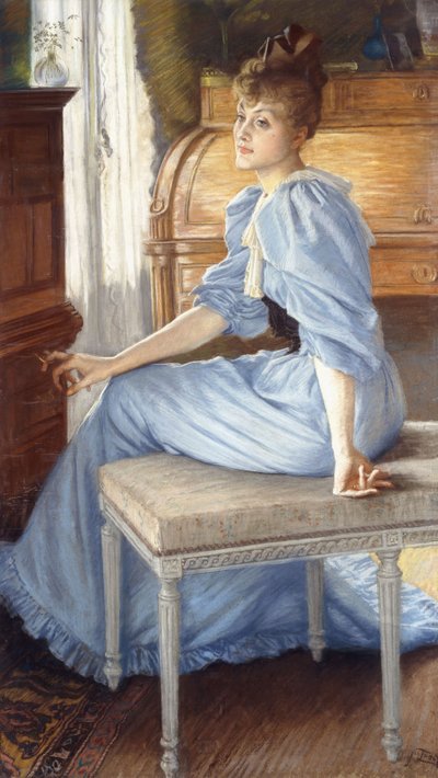 Retrato de Madame Henriette de Bonnieres de James Jacques Joseph Tissot