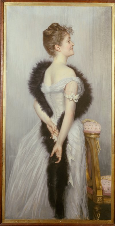 Retrato de la Vizcondesa de Montmorand, 1889 de James Jacques Joseph Tissot