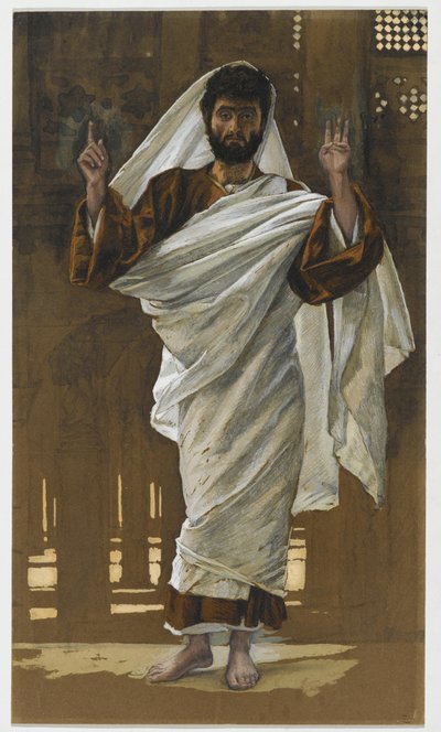 San Bartolomé, ilustración de La Vida de Cristo, c.1886-94 de James Jacques Joseph Tissot