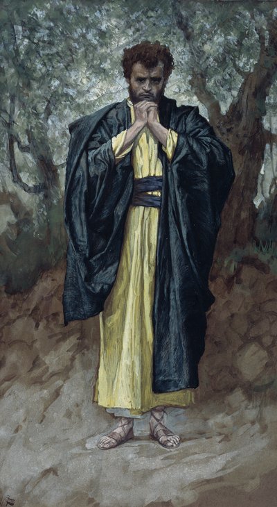 San Mateo, ilustración de La Vida de Cristo, c.1886-94 de James Jacques Joseph Tissot