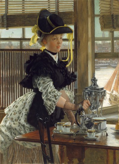 Té, 1872 de James Jacques Joseph Tissot