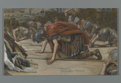 La confesión del centurión, ilustración de La vida de nuestro Señor Jesucristo, 1886-94 de James Jacques Joseph Tissot