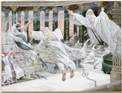 Los Muertos aparecen en el Templo, ilustración para La Vida de Cristo, c.1886-96 de James Jacques Joseph Tissot