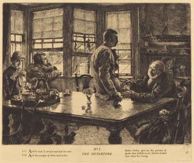 La partida de James Jacques Joseph Tissot