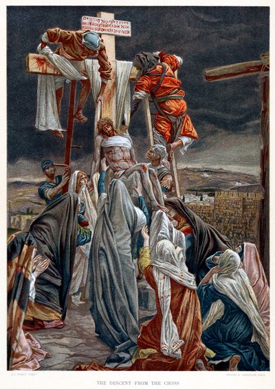 El Descendimiento de la Cruz, c1890 de James Jacques Joseph Tissot