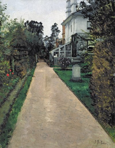 El jardín de la casa del artista de James Jacques Joseph Tissot