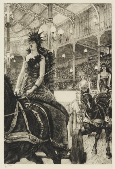 Las Damas de los Carros, 1885 de James Jacques Joseph Tissot