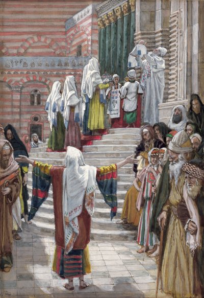 La Presentación de Cristo en el Templo, ilustración para La Vida de Cristo, c.1886-94 de James Jacques Joseph Tissot