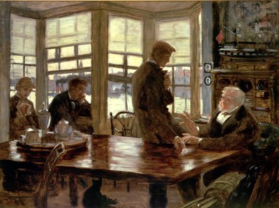 El hijo pródigo en la vida moderna: La partida, c.1882 de James Jacques Joseph Tissot