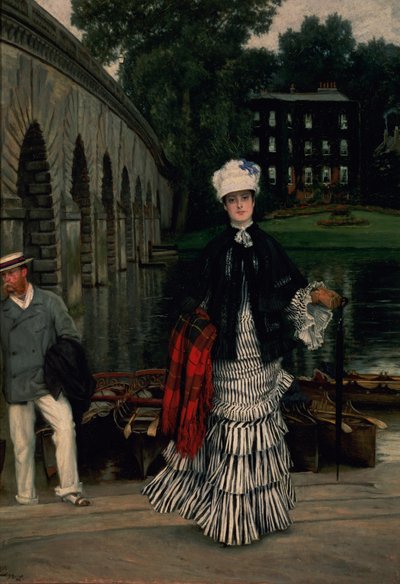 El regreso del viaje en bote, 1873 de James Jacques Joseph Tissot