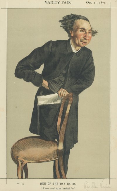 El Reverendo Charles Voysey de James Jacques Joseph Tissot