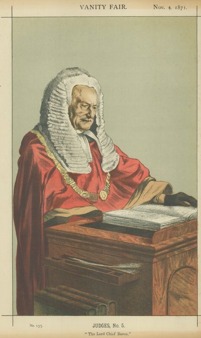 El Honorable Sir Fitz Roy Kelly de James Jacques Joseph Tissot