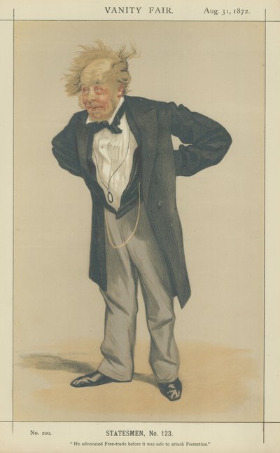 El Muy Honorable Charles Pelham Villiers de James Jacques Joseph Tissot