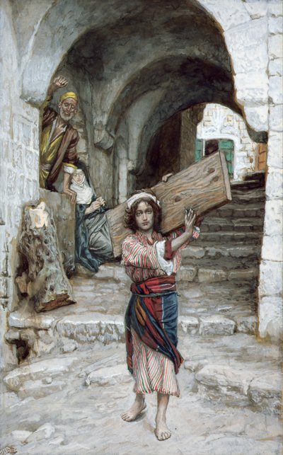 La Juventud de Jesús, ilustración para La Vida de Cristo, c.1886-94 de James Jacques Joseph Tissot