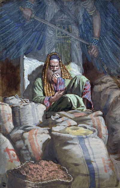 Necio, esta noche te pedirán tu alma, ilustración para La vida de Cristo, c.1886-94 de James Jacques Joseph Tissot