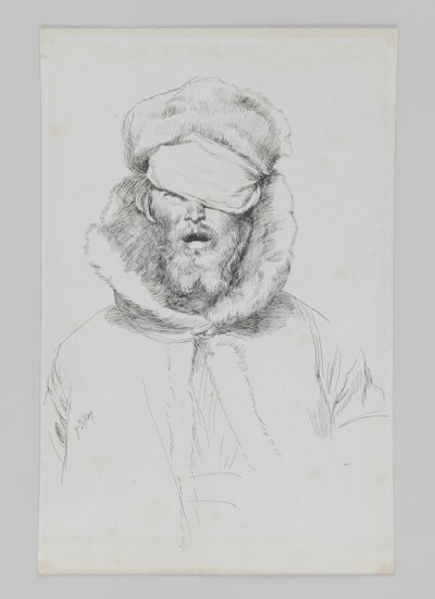Tipo de judío, ilustración de La Vida de Nuestro Señor Jesucristo de James Jacques Joseph Tissot