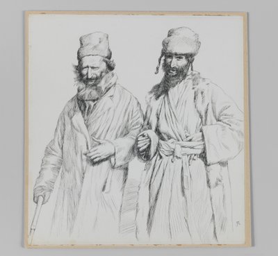 Tipos de Judea, ilustración de La vida de Nuestro Señor Jesucristo de James Jacques Joseph Tissot