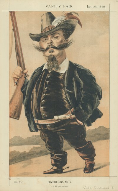 Víctor Manuel I de James Jacques Joseph Tissot