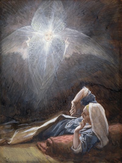 Visión de San José, ilustración para La vida de Cristo, c.1886-94 de James Jacques Joseph Tissot