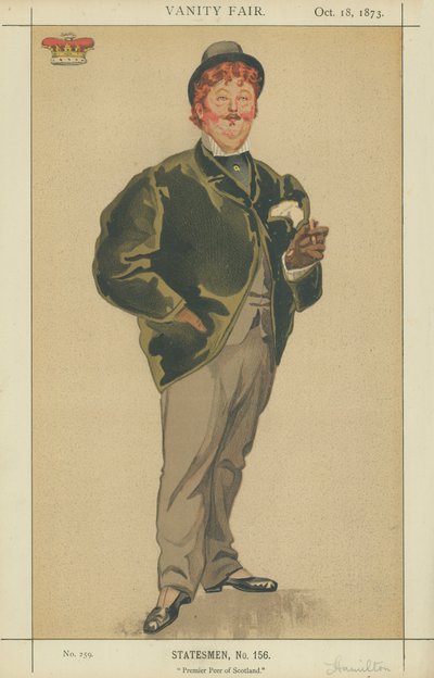 William Alexander Louis Stephen Hamilton-Douglas, Duque de Hamilton de James Jacques Joseph Tissot