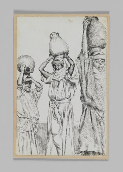 Mujeres de Galilea, ilustración de La Vida de Nuestro Señor Jesucristo de James Jacques Joseph Tissot
