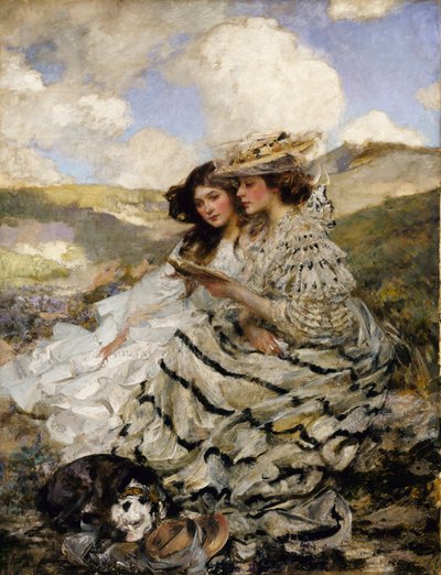 En las dunas (Lady Shannon y Kitty) de James Jebusa Shannon