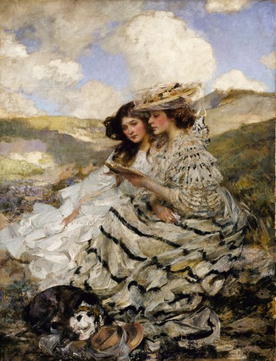 En las dunas, Lady Shannon y Kitty de James Jebusa Shannon