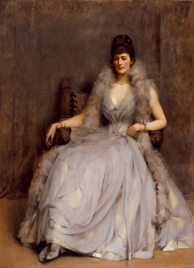 Retrato de Cecilia Tower de James Jebusa Shannon