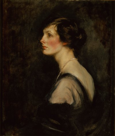 Retrato de Mary Gascoigne-Cecil cuando Marquesa de Hartington, c.1917-18 de James Jebusa Shannon