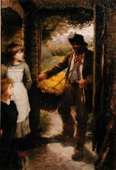 La recolectora de prímulas de James Jebusa Shannon