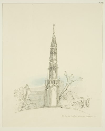 Cruz Alta de Bristol en los Jardines de Stourhead de James Johnson